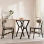 Patas de mesa de comedor estructura Y acero 60x40x73 cm by , Table legs - Ref: Foro24-357930, Price: 64,65 €, Discount: %
