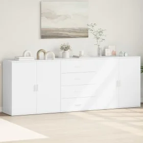 Aparadores 3 uds madera contrachapada blanco von , Sideboards - Ref: Foro24-3276609, Preis: 283,36 €, Rabatt: %