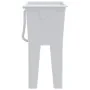 Fregadero de lavadero de resina blanco 59x41x75 cm by , Sinks - Ref: Foro24-4002799, Price: 121,12 €, Discount: %