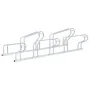 Soporte para 5 bicicletas suelo independiente acero galvanizado by , Bases and supports for storing bicycles - Ref: Foro24-40...