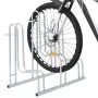 Soporte para 3 bicicletas suelo independiente acero galvanizado by , Bases and supports for storing bicycles - Ref: Foro24-40...