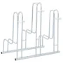 Soporte para 3 bicicletas suelo independiente acero galvanizado by , Bases and supports for storing bicycles - Ref: Foro24-40...