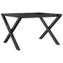 Patas de mesa de centro estructura X acero 60x40x38 cm | Foro24.es | Tu tienda online para hogar, jardín y más Foro24.es