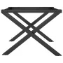 Patas de mesa de centro estructura X acero 60x40x38 cm | Foro24.es | Tu tienda online para hogar, jardín y más Foro24.es