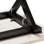 Patas de mesa de centro estructura X acero 60x40x38 cm | Foro24.es | Tu tienda online para hogar, jardín y más Foro24.es