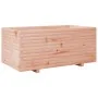 Jardinera madera maciza de abeto Douglas 110x60x49,5 cm by , Pots and planters - Ref: Foro24-3282572, Price: 197,06 €, Discou...
