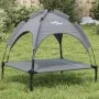 Cama para perros con dosel antracita tela oxford y acero de , Camas para perros - Ref: Foro24-172597, Precio: 33,07 €, Descue...