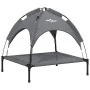 Cama para perros con dosel antracita tela oxford y acero de , Camas para perros - Ref: Foro24-172597, Precio: 33,07 €, Descue...