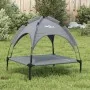 Cama para perros con dosel antracita tela oxford y acero de , Camas para perros - Ref: Foro24-172597, Precio: 33,07 €, Descue...