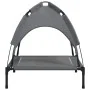 Cama para perros con dosel antracita tela oxford y acero de , Camas para perros - Ref: Foro24-172597, Precio: 33,07 €, Descue...