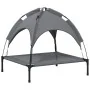 Cama para perros con dosel antracita tela oxford y acero de , Camas para perros - Ref: Foro24-172597, Precio: 33,07 €, Descue...