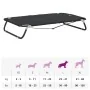 Cama para perros plegable tela oxford y acero gris antracita by , Beds for dogs - Ref: Foro24-172605, Price: 55,64 €, Discoun...