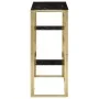 Mesa consola acero inoxidable dorado y vidrio templado | Foro24.es | Tu tienda online para hogar, jardín y más Foro24.es