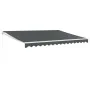 Toldo retráctil aluminio y tela gris antracita 4,5x3 m de , Toldos - Ref: Foro24-3154439, Precio: 320,57 €, Descuento: %