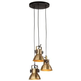 Lámpara de techo latón vintage 25 W E27 30x30x100 cm by , Lamps - Ref: Foro24-371856, Price: 88,77 €, Discount: %