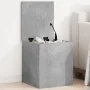 Caja de almacenaje madera ingeniería gris hormigón 40x42x46 cm by , Storage trunks - Ref: Foro24-840649, Price: 43,94 €, Disc...