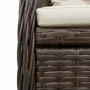 Set comedor de jardín 5 piezas y cojines ratán sintético marrón by , Garden sets - Ref: Foro24-3262850, Price: 584,39 €, Disc...