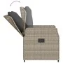 Set comedor de jardín 5 pzas cojines ratán sintético gris claro by , Garden sets - Ref: Foro24-3262899, Price: 560,29 €, Disc...