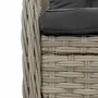Set comedor de jardín 5 pzas cojines ratán sintético gris claro by , Garden sets - Ref: Foro24-3262899, Price: 560,29 €, Disc...