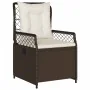 Set comedor de jardín 7 pzas con cojines ratán sintético marrón by , Garden sets - Ref: Foro24-3262976, Price: 807,51 €, Disc...