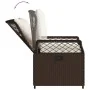 Set comedor de jardín 7 pzas con cojines ratán sintético marrón by , Garden sets - Ref: Foro24-3262976, Price: 807,51 €, Disc...