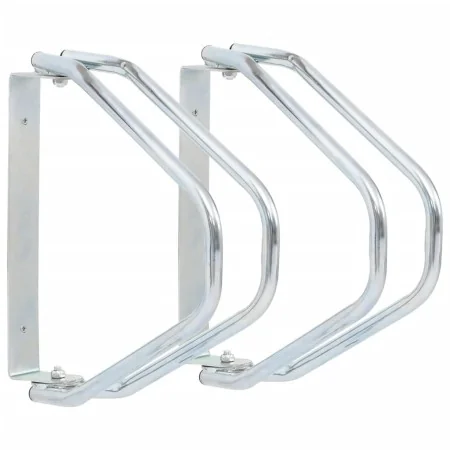 Soporte de pared para bicicletas 2 uds acero galvanizado by , Bases and supports for storing bicycles - Ref: Foro24-4008601, ...