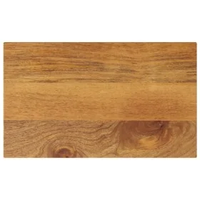 Tablero de mesa rectangular madera maciza mango