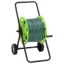 Carrete de manguera con set de racores PVC verde 0,75" 20 m by , Garden hose holder - Ref: Foro24-3281525, Price: 71,01 €, Di...