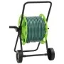 Carrete de manguera con set de racores PVC verde 0,75" 20 m by , Garden hose holder - Ref: Foro24-3281525, Price: 71,01 €, Di...