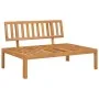 Set de sofás de palets de jardín y cojines 4 pzas madera acacia von , Outdoor-Sofas - Ref: Foro24-3209454, Preis: 635,09 €, R...