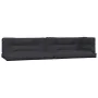 Set de sofás de palets de jardín y cojines 4 pzas madera acacia von , Outdoor-Sofas - Ref: Foro24-3209454, Preis: 635,09 €, R...