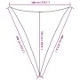 Toldo de vela poliéster oxford 100% gris claro 3x4x4 m de , Sombrillas - Ref: Foro24-4000916, Precio: 28,40 €, Descuento: %