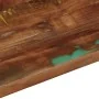 Tablero mesa rectangular madera maciza reciclada 80x70x3,8 cm | Foro24.es | Tu tienda online para hogar, jardín y más Foro24.es