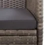 Set de comedor de jardín 11 pzas y cojines ratán sintético gris by , Garden sets - Ref: Foro24-3277556, Price: 1,00 €, Discou...
