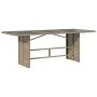 Set comedor de jardín 7 pzas con cojines ratán sintético beige by , Garden sets - Ref: Foro24-3276808, Price: 897,61 €, Disco...