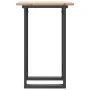 Mesa de comedor marco O madera maciza pino y acero 50x50x75 cm von , Küchen- und Esstische - Ref: Foro24-3282669, Preis: 74,5...