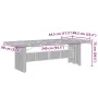 Set de comedor jardín 11 pzas con cojines ratán sintético negro de , Conjuntos de jardín - Ref: Foro24-3277631, Precio: 1,00 ...