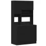 Mueble de cocina madera de ingeniería negro 95x50x180 cm de , Armarios de cocina - Ref: Foro24-3276533, Precio: 302,52 €, Des...