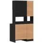Mueble de cocina madera de ingeniería negro 95x50x180 cm de , Armarios de cocina - Ref: Foro24-3276533, Precio: 302,52 €, Des...