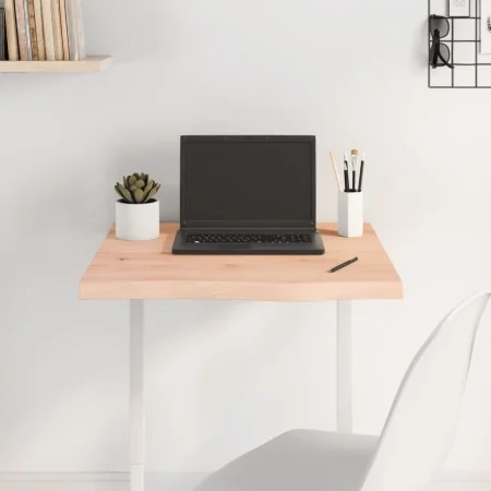 Tablero de mesa madera maciza roble sin tratar 60x60x(2-4) cm by , Table tops - Ref: Foro24-3156288, Price: 60,97 €, Discount: %