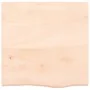 Tablero de mesa madera maciza roble sin tratar 60x60x(2-4) cm by , Table tops - Ref: Foro24-3156288, Price: 60,97 €, Discount: %