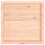 Tablero de mesa madera maciza roble sin tratar 60x60x(2-4) cm by , Table tops - Ref: Foro24-3156288, Price: 60,97 €, Discount: %