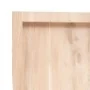 Tablero de mesa madera maciza roble sin tratar 60x60x(2-4) cm by , Table tops - Ref: Foro24-3156288, Price: 60,97 €, Discount: %