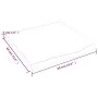 Tablero de mesa madera maciza roble sin tratar 60x60x(2-4) cm by , Table tops - Ref: Foro24-3156288, Price: 60,97 €, Discount: %