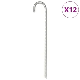 Clavijas para tienda 12 uds acero galvanizado 37 cm Ø10 mm von , Zeltzubehör - Ref: Foro24-4009342, Preis: 28,77 €, Rabatt: %