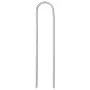Clavijas de tierra forma U 25 uds acero galvanizado 15x3,5 cm de , Accesorios para tiendas de campaña - Ref: Foro24-4009363, ...
