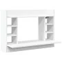 Escritorio de pared madera de ingeniería blanco 105x48x75 cm von , Schreibtische - Ref: Foro24-847968, Preis: 93,70 €, Rabatt: %