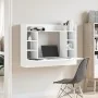 Escritorio de pared madera de ingeniería blanco 105x48x75 cm von , Schreibtische - Ref: Foro24-847968, Preis: 93,70 €, Rabatt: %