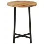 Mesa de centro hierro y madera maciza de mango 35x35x45 cm von , Couchtisch - Ref: Foro24-371970, Preis: 44,70 €, Rabatt: %