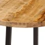 Mesa de centro hierro y madera maciza de mango 35x35x45 cm von , Couchtisch - Ref: Foro24-371970, Preis: 44,70 €, Rabatt: %